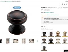 Cabinet Door Knob The Villages Florida