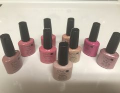 PRICE REDUCED…9 BRAND NEW BOTTLES CND SHELLAC POWER POLISH The Villages Florida