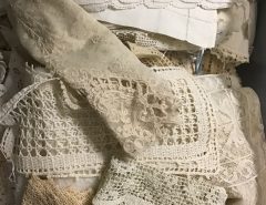 Antique And Vintage Lace and Linens and vintage and Antique buttons The Villages Florida
