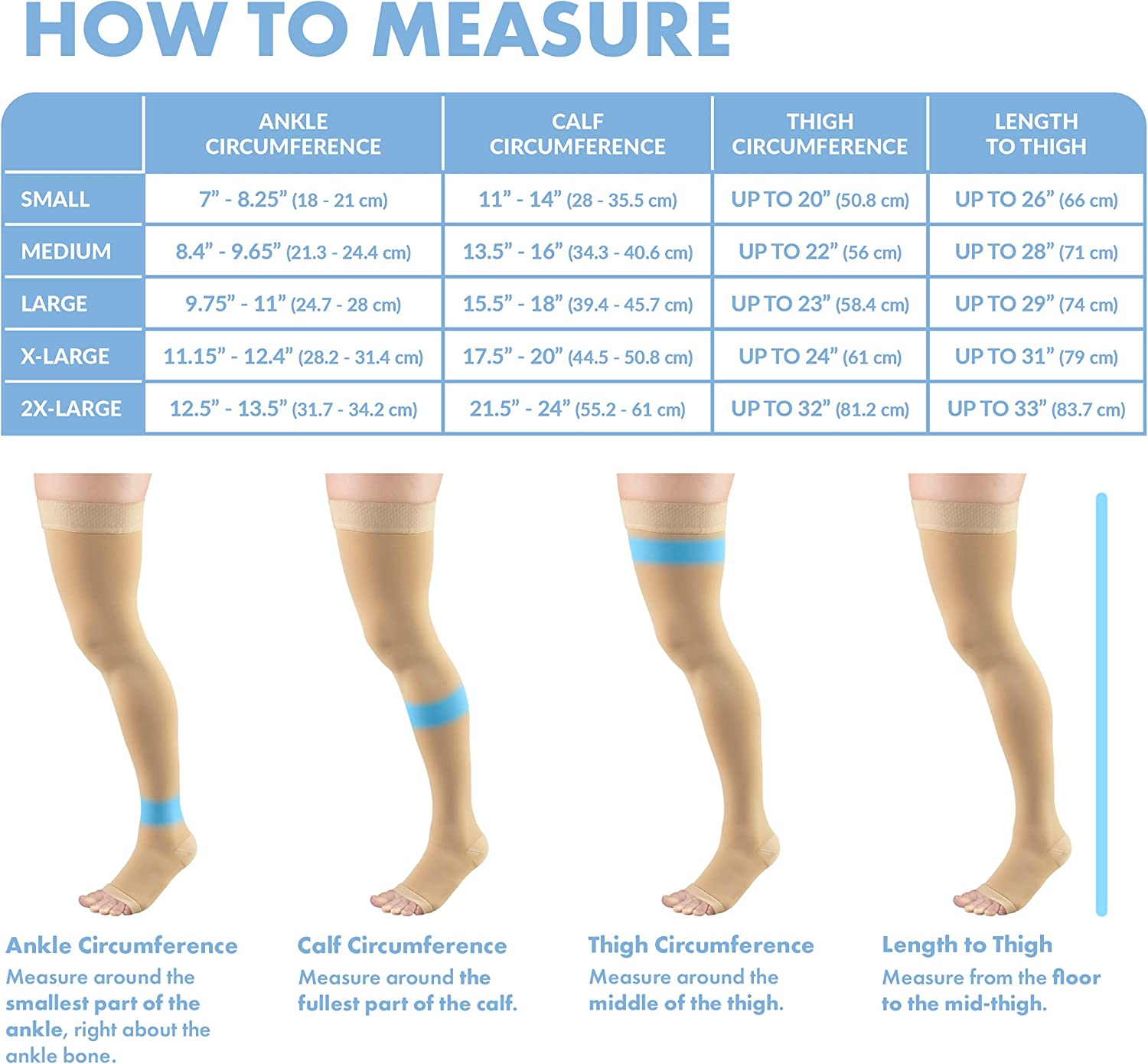 NEW Compression Stockings 20-30 mmHg | Talk of the Villages