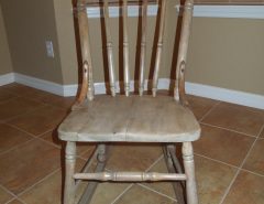 Antique Wood Rocking Chair The Villages Florida