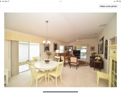 Courtyard Villa next to Lake Sumter Landing for rent The Villages Florida