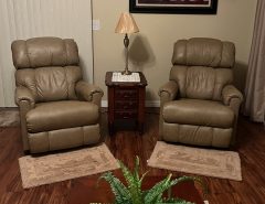 Leather La-Z-Boy recliners and loveseat The Villages Florida
