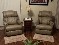 Leather recliners & love seat The Villages Florida