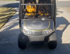 2016 EZ-GO electric golf cart with Curtis cab The Villages Florida