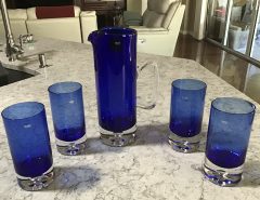 KROSNO (Poland) WATER PITCHER & GLASSES The Villages Florida