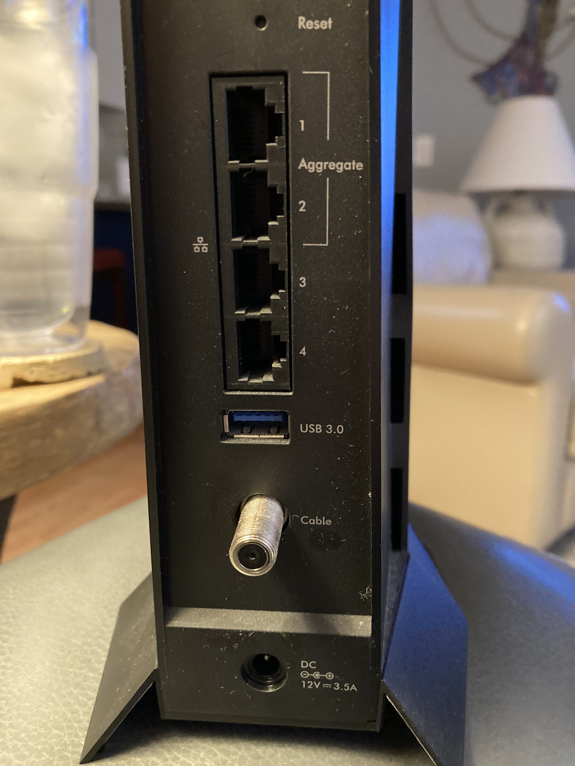 NETGEAR - Nighthawk CAX30 AX2700 WiFi 6 Cable Modem Router