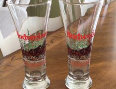 Budweiser Clydesdale beer glasses The Villages Florida