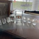 Vintage Jim Beam bourbon collection  8 glasses total The Villages Florida