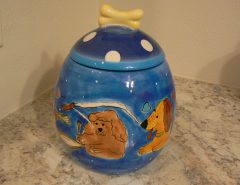 Dog themed treat cookie jar The Villages Florida