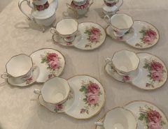 Prince Albert American Beauty Bone China – REDUCED The Villages Florida