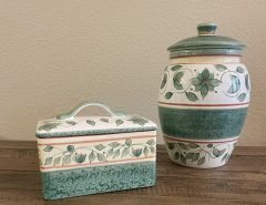 Pfaltzgraff French Quarter Canister and Kitchen Keeper The Villages Florida