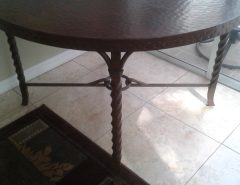 Copper top table The Villages Florida