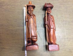 Wooden Asian figurines The Villages Florida
