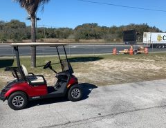 Brand New 2023 Yamaha Drive2 PTV quitetech EFI GAS Golf Cart 0.5 hour The Villages Florida