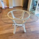 48″ Glass Top Table The Villages Florida