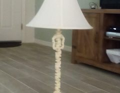 Cream table lamp The Villages Florida