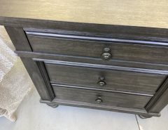 Bedside chest in charcoal The Villages Florida