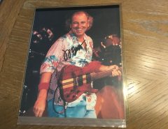 Jimmy Buffett autographed picture The Villages Florida