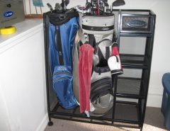 Golf Bag Storage Rack   SOLD   SOLD The Villages Florida