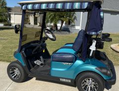 Golf Cart Like New 2018 Yamaha EFI Quiet Tech The Villages Florida