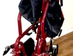 Transporter Wheelchair. Excellent condition. Lightweight. Folds easily. The Villages Florida