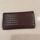 MUNDI BROWN LEATHER WOVEN WALLET The Villages Florida