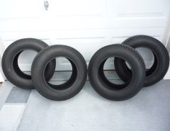 Set of 4 Golf Cart Tires 12″ Hoosier brand size 22×8.50-12 4 Ply Super Turf The Villages Florida