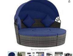 Outsunny Outdoor sofa with cnopy , table and 2 chairs The Villages Florida
