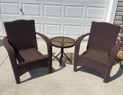 Outdoor Macramé Chairs and Table The Villages Florida