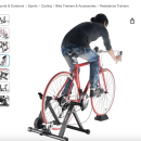 Bike Trainer Stand- Healthline Max Racer Pro Indoor Bicycle Trainer The Villages Florida