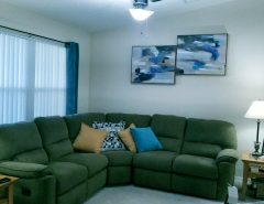Sectional sofa, with 2 recliners. The Villages Florida