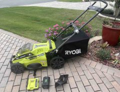 20″ 40V Ryobi electric mower The Villages Florida