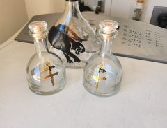 Decorative Glass Bottles-$10 for all 3 The Villages Florida