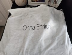 Onna Ehrilch Navy Leather Handbag – NEW The Villages Florida