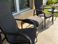 Patio Set – 2 Chairs with Foot Rest The Villages Florida