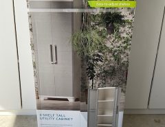 Tall utility storage cabinet, new in sealed box $90. The Villages Florida