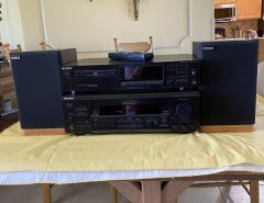 SONY AUDIO/ CD PLAYER WITH PINNACLE SPEAKERS The Villages Florida