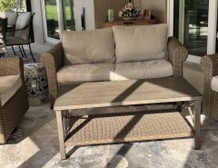 PATIO SET FOR SALE!  INCLUDES TWO SWIVEL ROCKERS. The Villages Florida