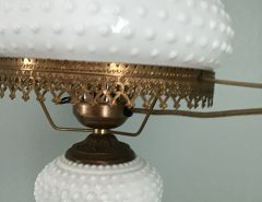 Milk Glass/Antique Bronze Lamps The Villages Florida