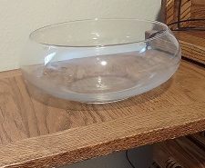 Clear Glass Bowl The Villages Florida