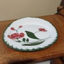 Serving Platter with Painted Flower The Villages Florida
