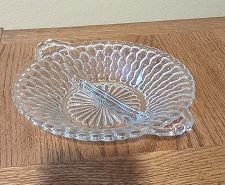 Clear Glass Divided Dish The Villages Florida