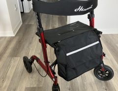 Henmnii rollator walker. Excellent condition, used for 8 months. The Villages Florida