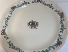 Christmas Dishes, Gold Eating Utensils, Serving Dishes The Villages Florida