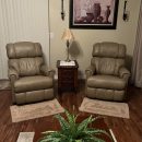 Lazy Boy powered  leather recliners &  loveseat The Villages Florida