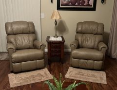 Lazy Boy powered  leather recliners &  loveseat The Villages Florida