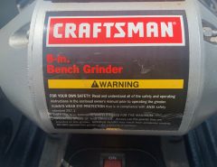 8″ Bench Grinder Craftsman The Villages Florida