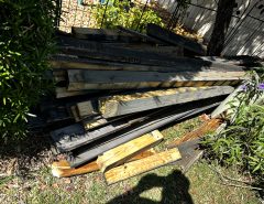 Stained/treated lumber- FREE FOR HAUL The Villages Florida