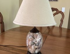 Seashell Glass Lamp The Villages Florida